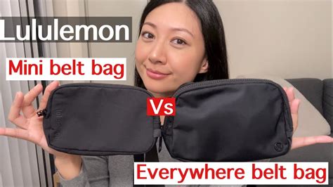 lululemon belt bag measurements.